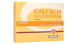 Calcium Gluconicum Espefa - wskazania, dawkowanie, przeciwwskazania, działania niepożądane