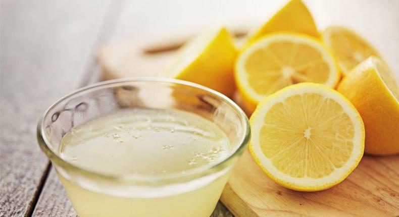 Lemon juice 