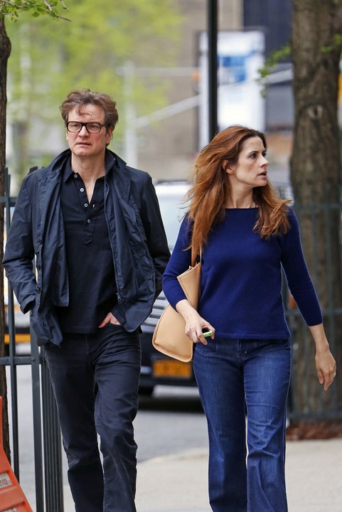 Ta miłość się skończyła — Colin Firth i Livia Giuggioli 