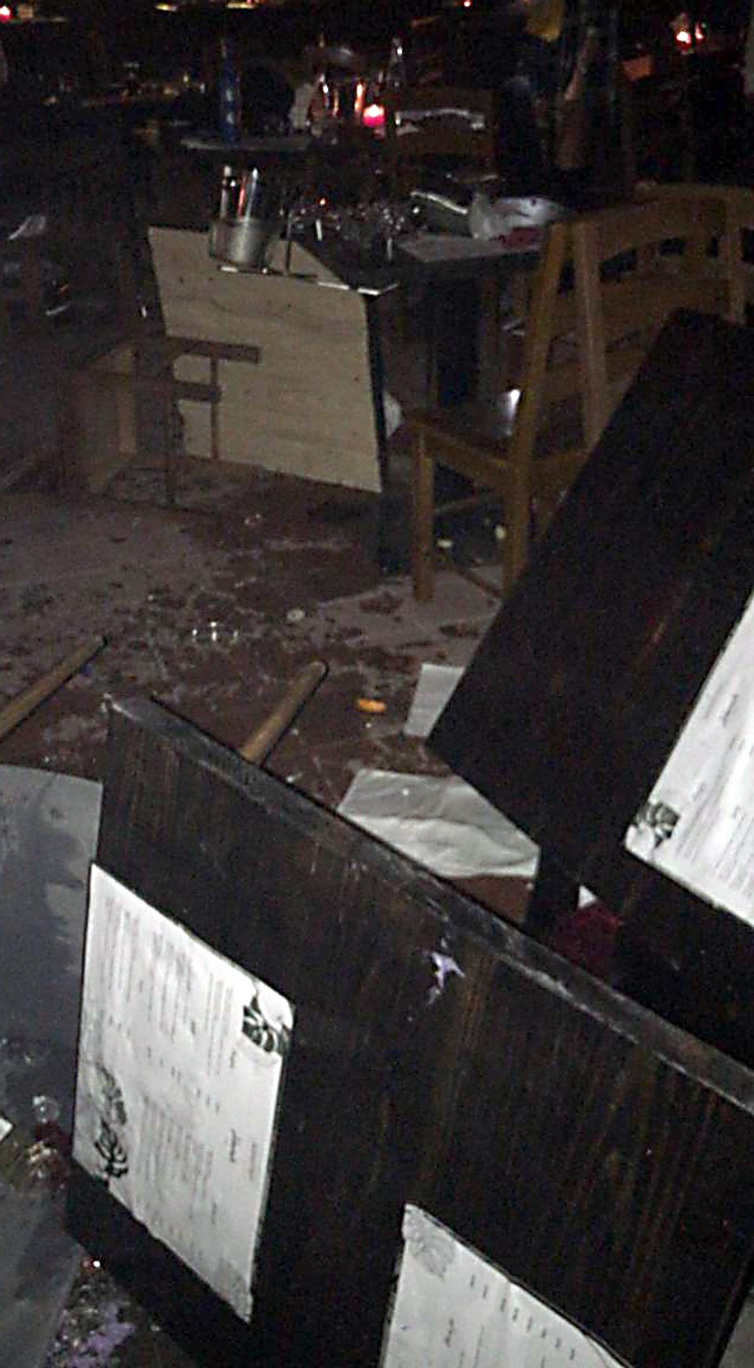 "Sve je trajalo dva minuta": Lom nakon što su napadači pobegli