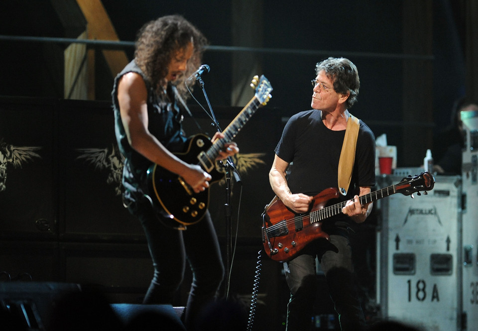 Metallica i Lou Reed  (fot. Getty Images)