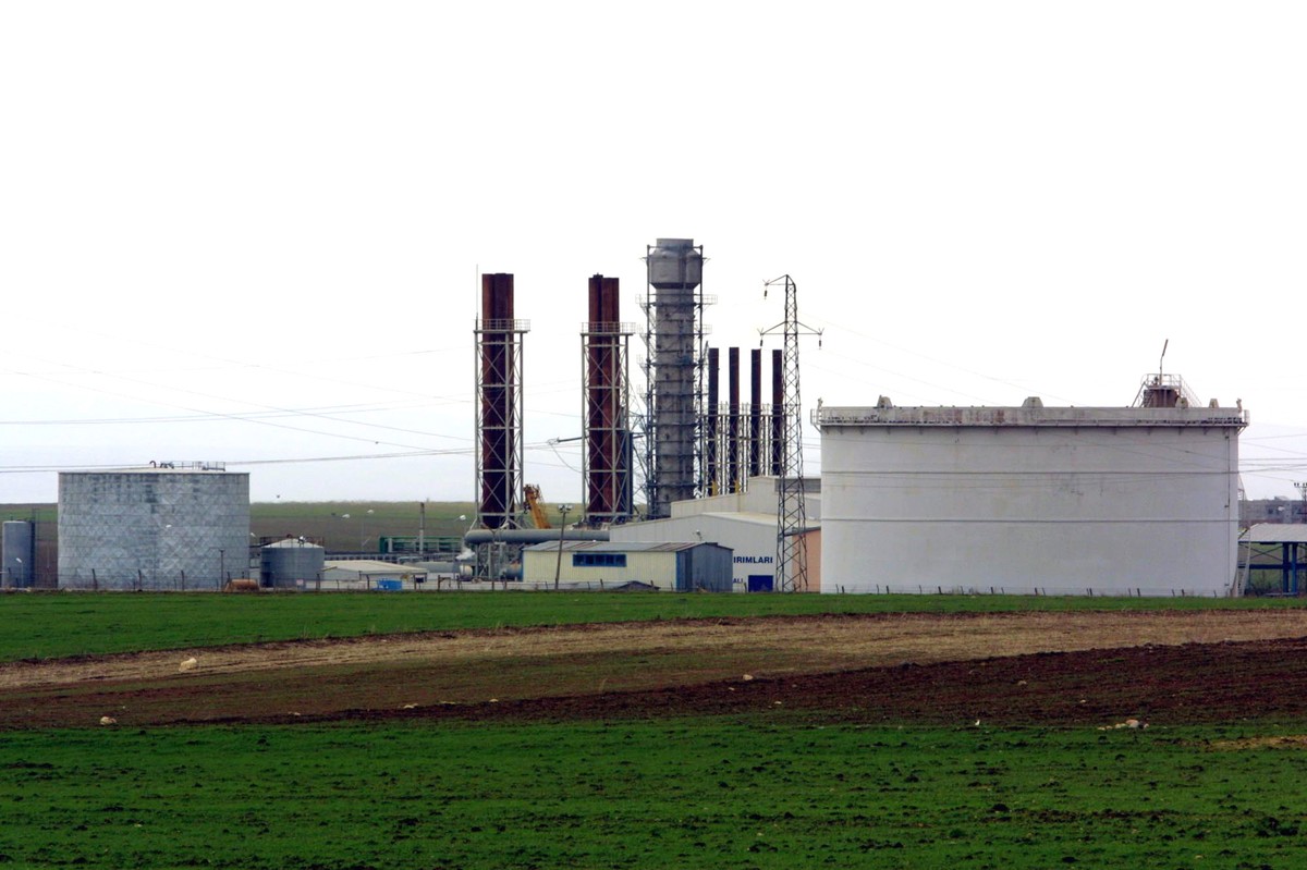 Stacja pomp ropociągu Kirkuk-Ceyhan w tureckiej miejscowości granicznej Silopi. Fot. Bloomberg
