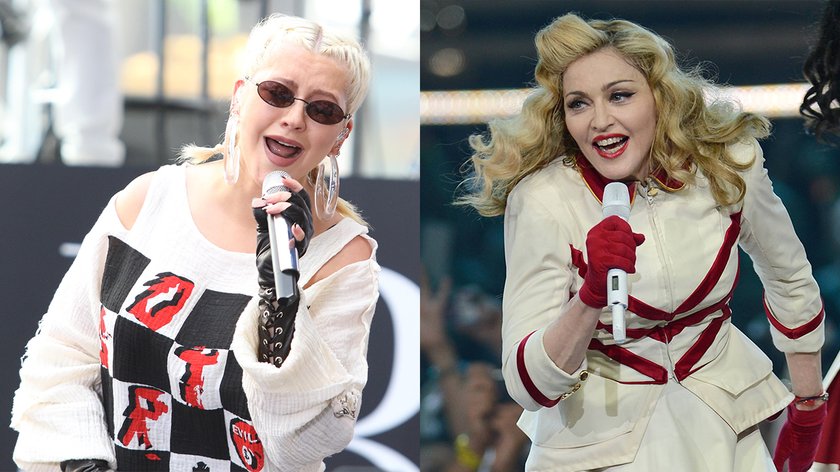 Christina Aguilera i Madonna