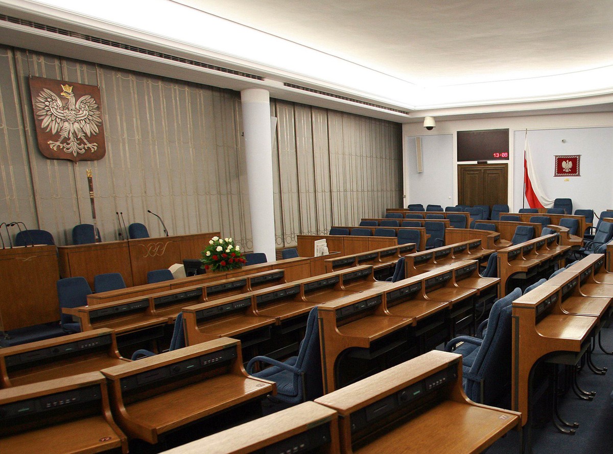 Sala senatu. Co zmienił Senat podczas ostatniego posiedzenia?
