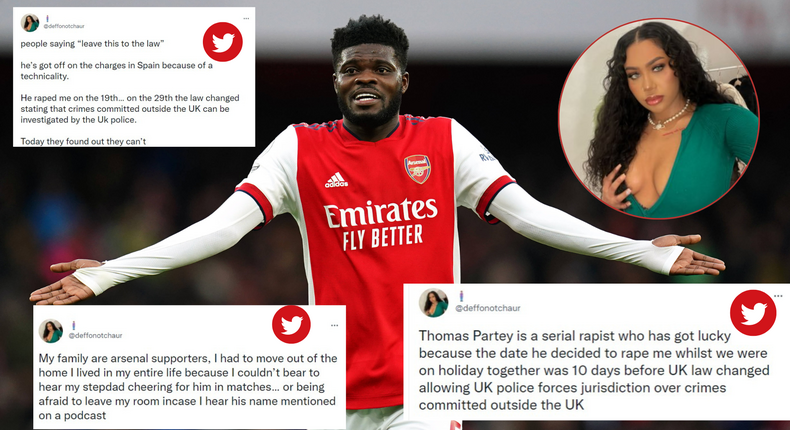 More details emerge as Thomas Partey is allegedly being accused of Rape again