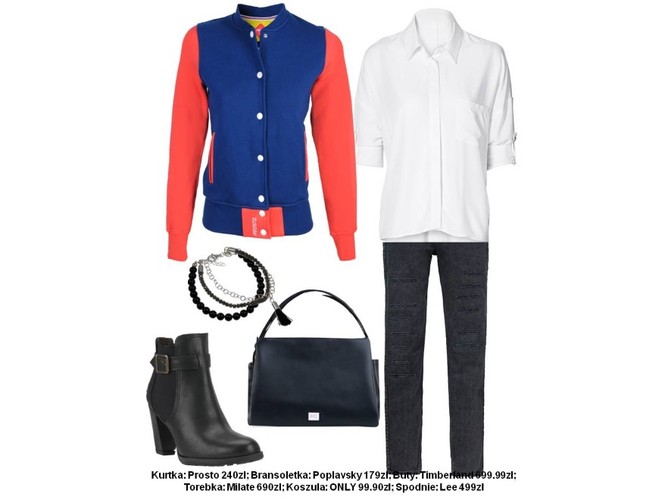 STYLIZACJE z kurtką bejsbolówką