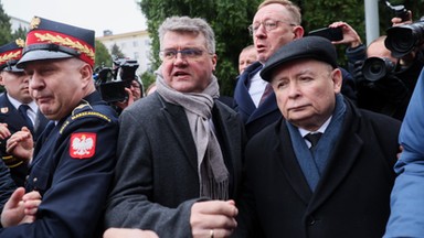 Jarosław Kaczyński do straży marszałkowskiej: jak marszałek Sejmu każe mnie zabić, to pan to też wykona?