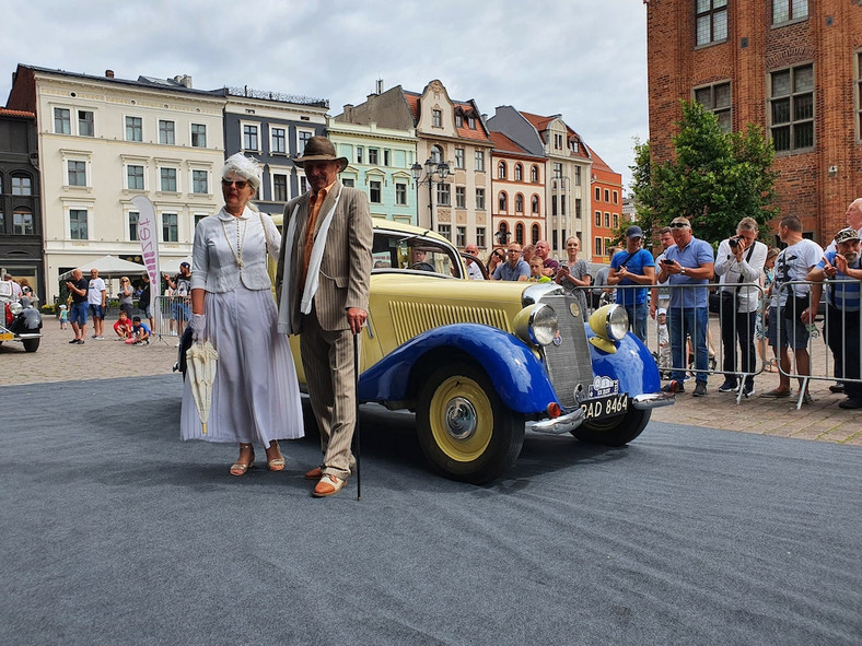 Zlot Mercedesów w Toruniu