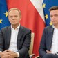 Donald Tusk i Szymon Hołownia