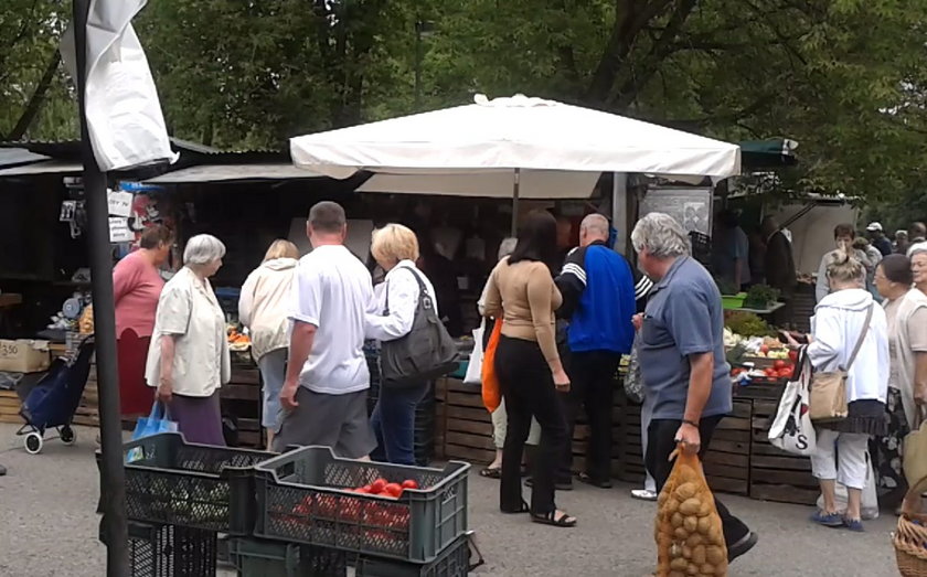 Targowisko na Dębcu w Poznaniu