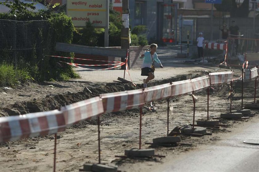 We Wrocławiu do szkoły przez wykopy