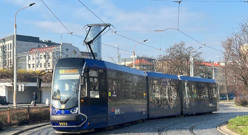 Na ul. Peronową w kierunku centrum miasta wracają w sobotę tramwaje