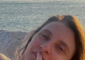 Anja Mandić na moru
