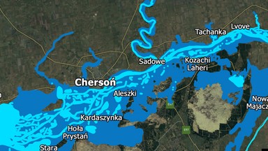 Rosjanie zaminowali tamę. Taka byłaby skala ewentualnej katastrofy [MAPA]