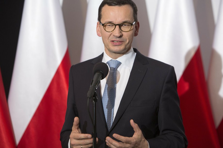 Premier Mateusz Morawiecki chwalił projekt budowy bloku węglowego Ostrołęka C w 2018 r.