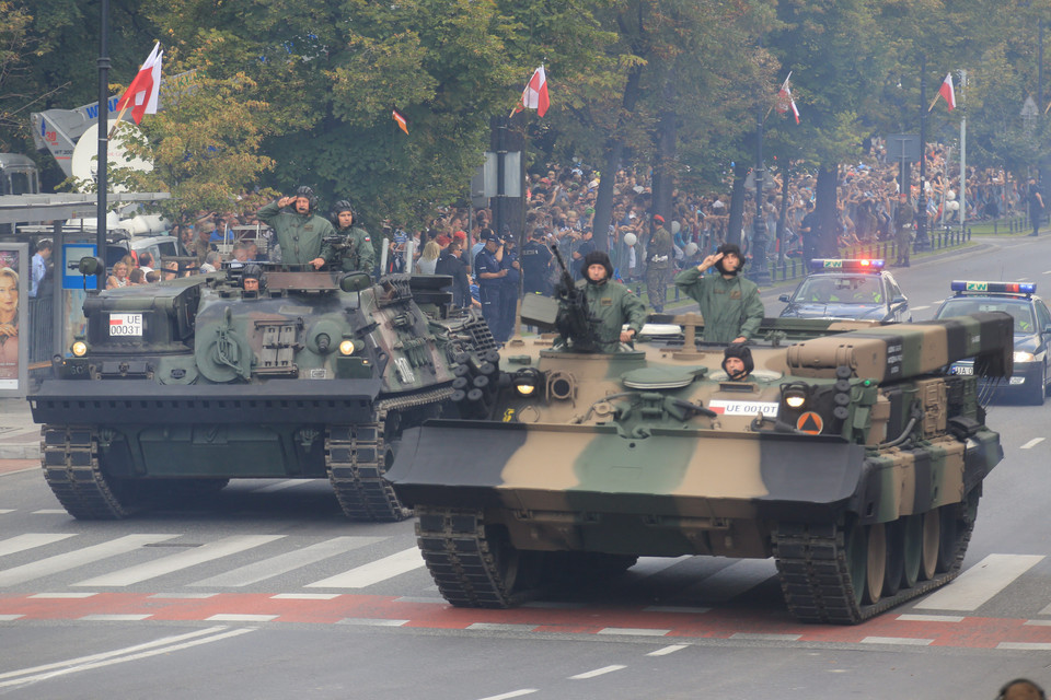 Defilada wojskowa w Warszawie
