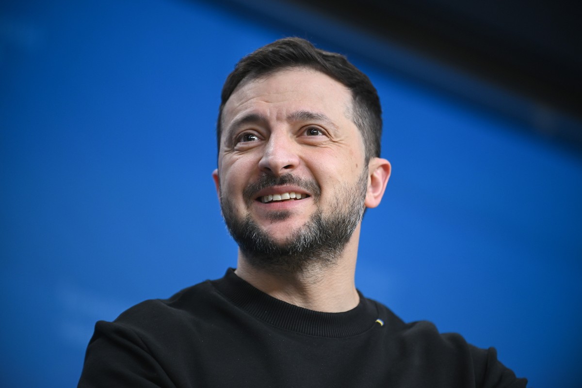 Prezydent Ukrainy Wołodymyr Zełenski