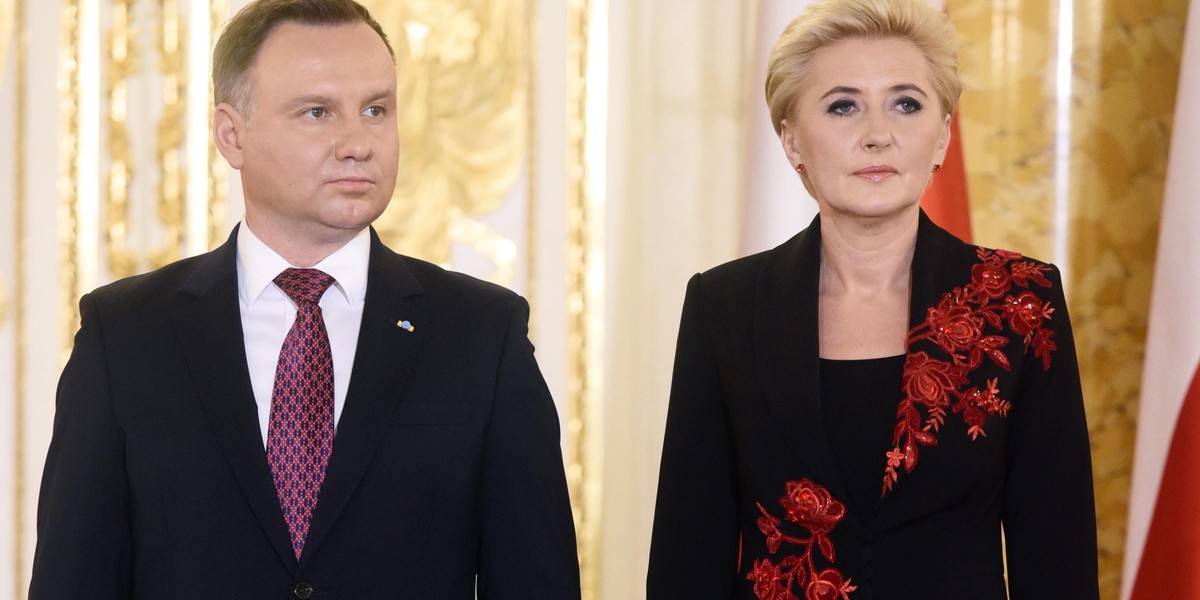 Andrzej i Agata Dudowie