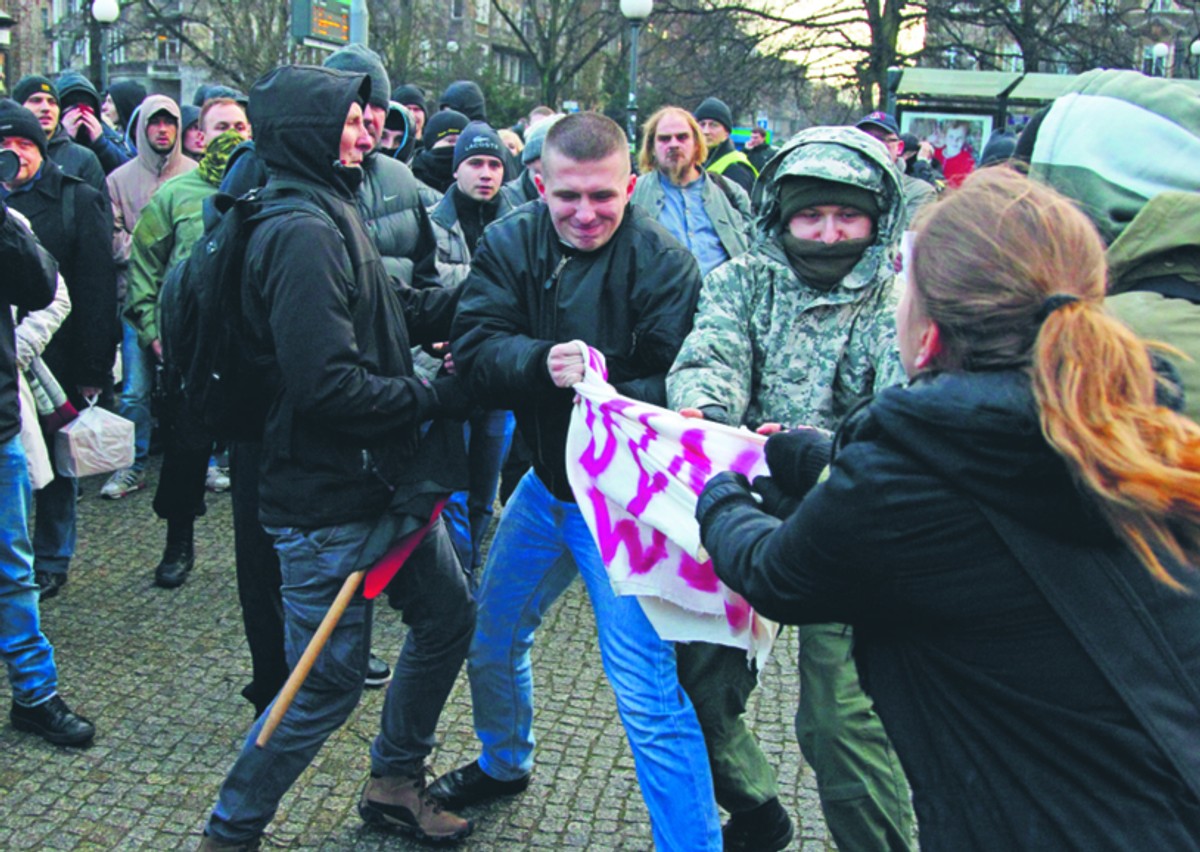 Manifestacja w Szczecinie, 2015 r. CEZARY ASZKIELOWICZ/AGENCJA GAZETA