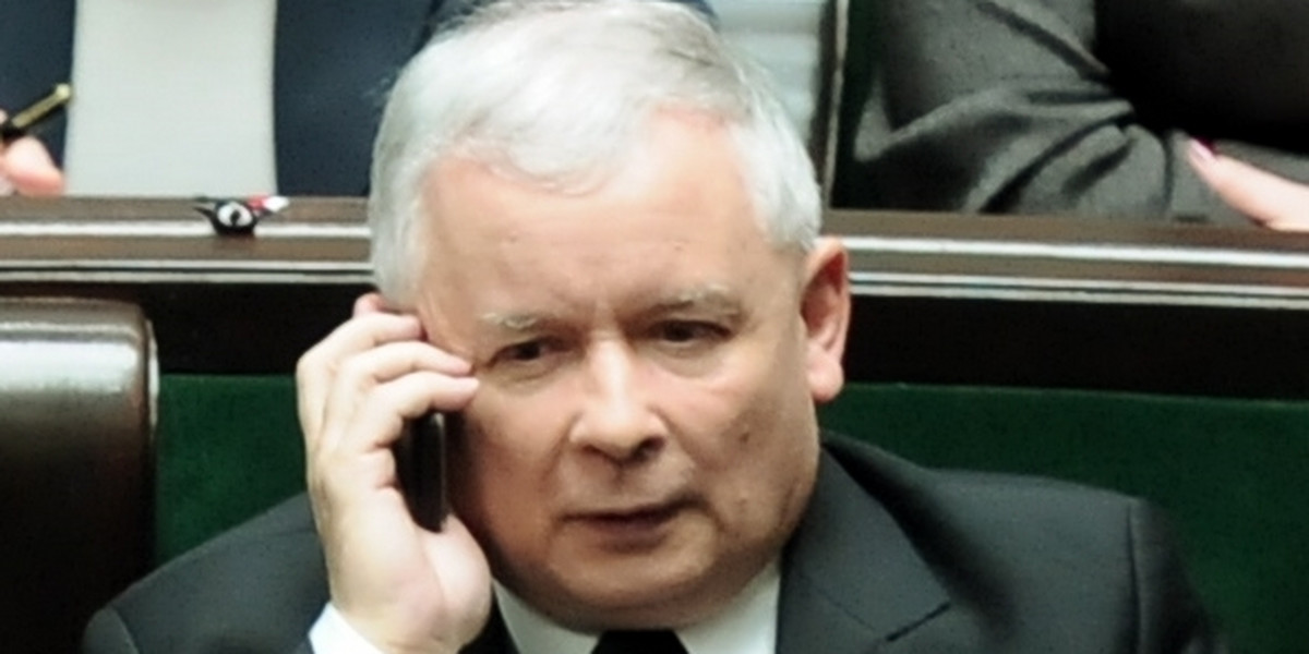 Kaczyński rozmawiał z Cameronem