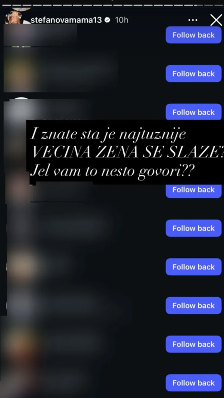 Objava Milice Dabović