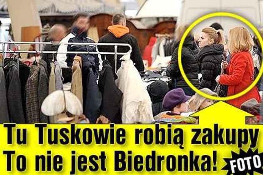 Tu Tuskowie robią zakupy! To nie jest Biedronka! FOTO 