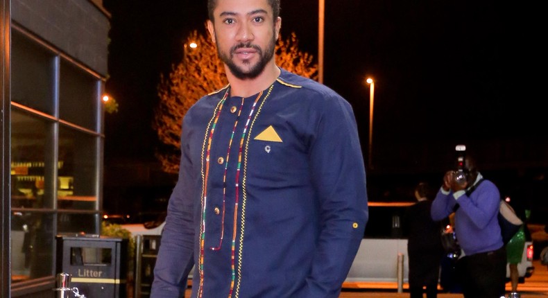 Majid Michell at the premiere of 'Busted Life'