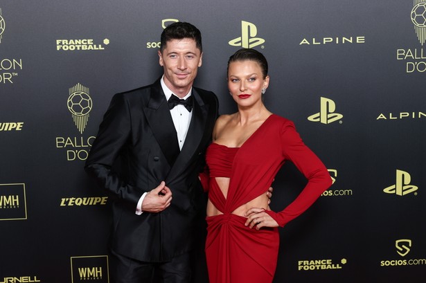 Robert Lewandowski i Anna Lewandowska