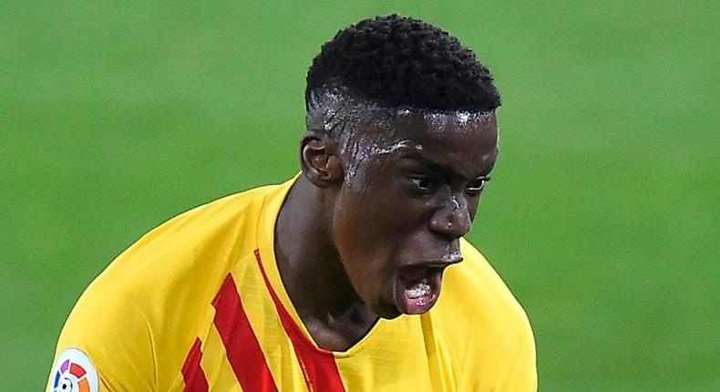 Spanish teenager Ilaix Moriba has joined RB Leipzig from Barcelona on a five-year deal Creator: ANDER GILLENEA