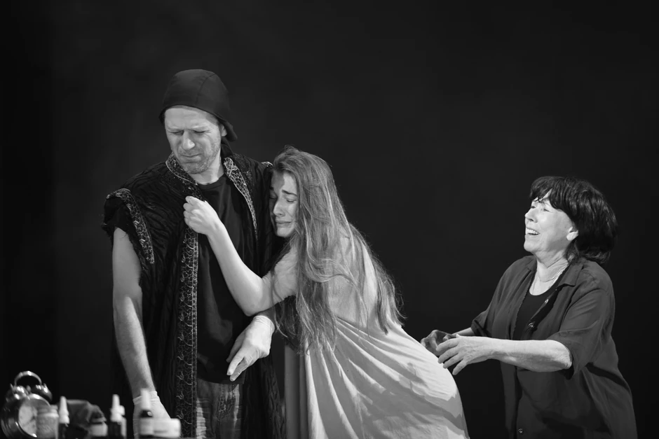 Detalj iz predstave "Uobraženi bolesnik"