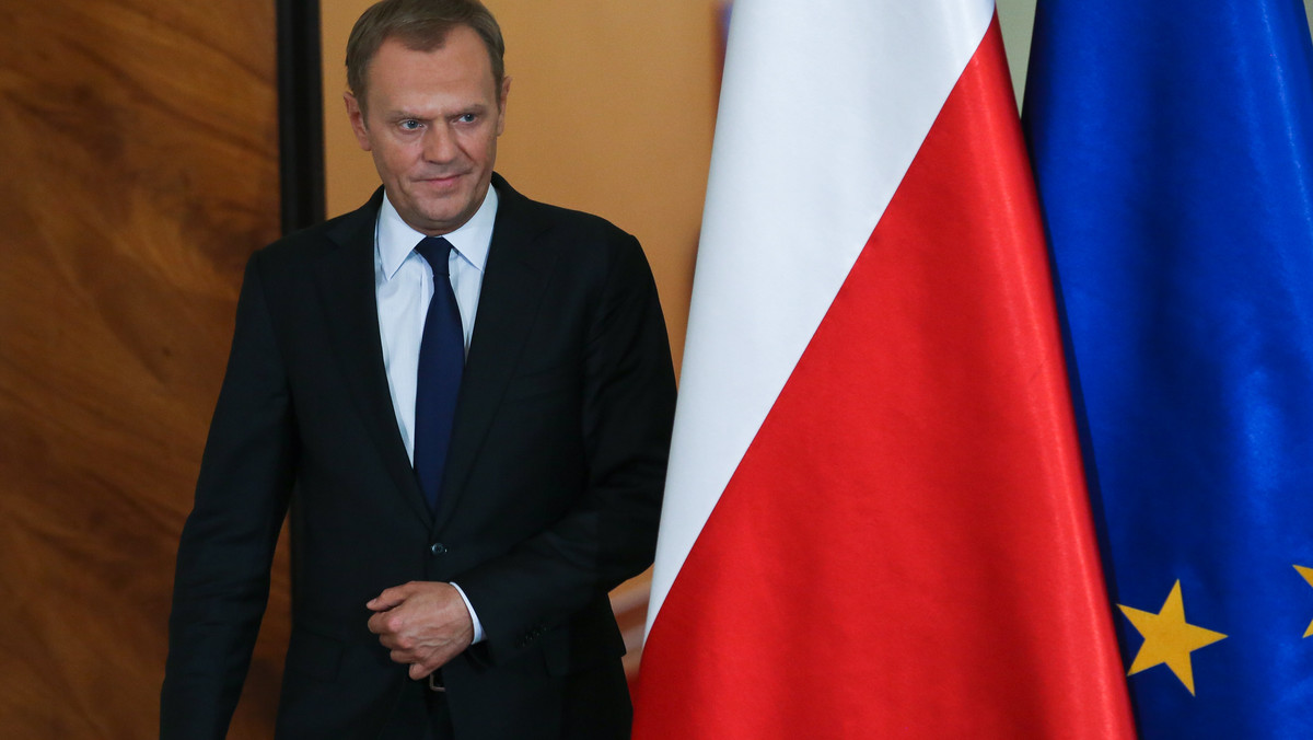 WARSZAWA KPRM SPOTKANIE PREMIERA Z GÓRNIKAMI KONFERENCJA (Donald Tusk)