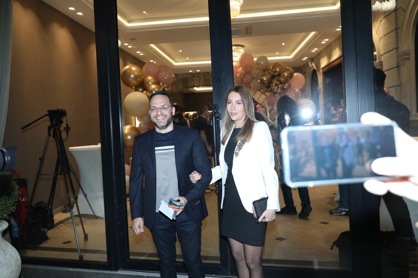 Dubravka i Damir Handanović stigli na proslavu kod Ace Sofronijevića
