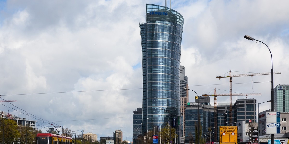 Biznesowe centrum Warszawy przenosi się na Zachód, w kierunku Woli