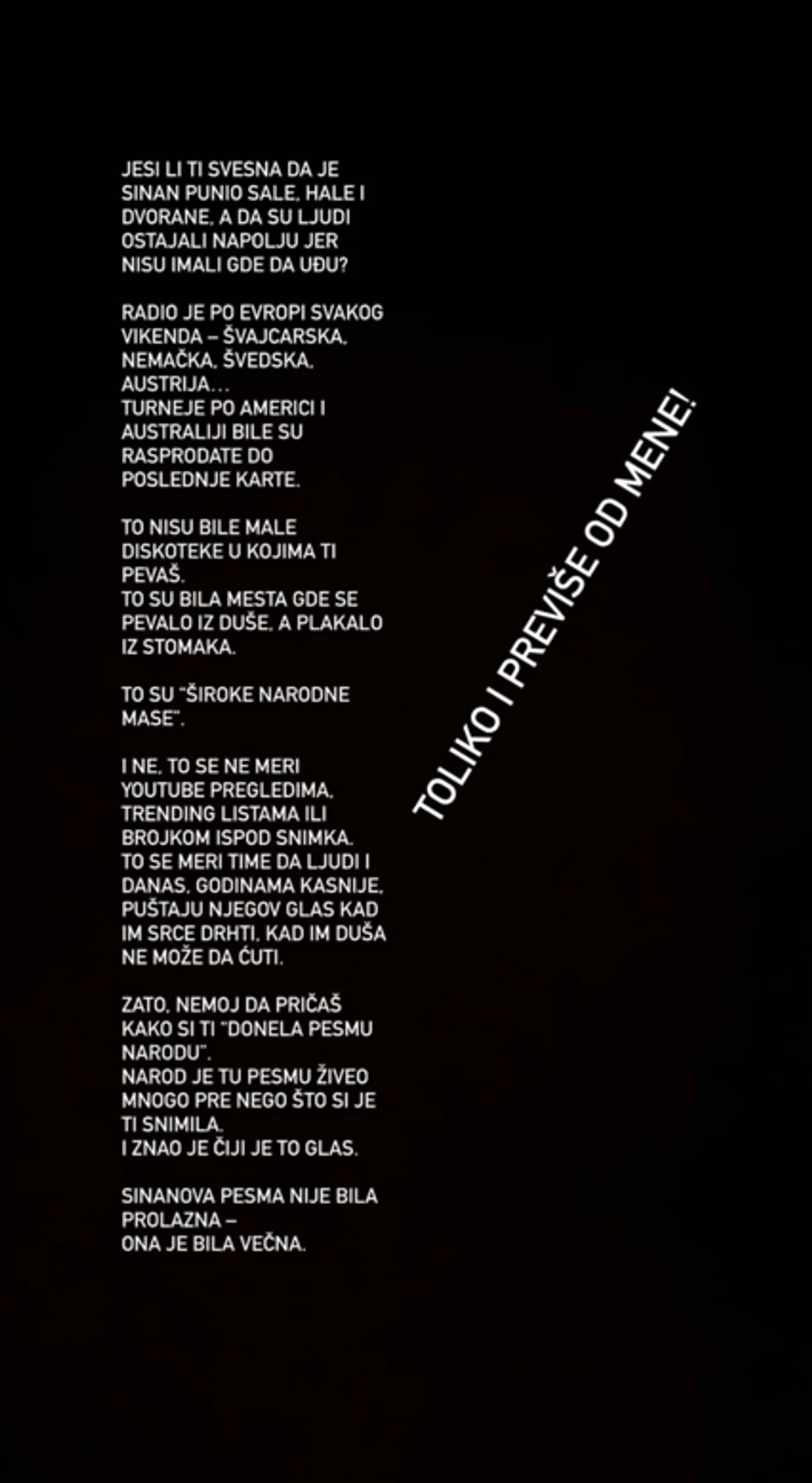 Đulkica se javno obratila Ivani Selakov