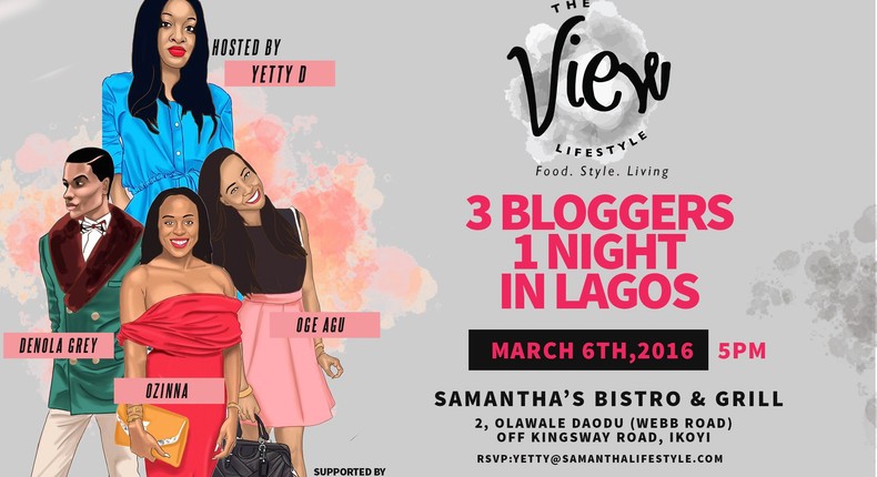 '3 Bloggers 1 Night In Lagos'