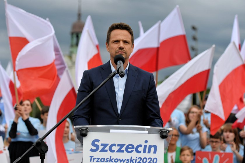 Rafał Trzaskowski w Szczecinie