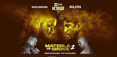 Michał Materla w walce wieczoru XTB KSW 78. Zmierzy się w niej ze starym znajomym