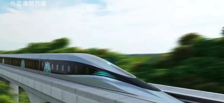 Chiny zaprezentowały przełomowy prototyp pociągu Maglev. Maszyna ma osiągać prędkość 620 km/h