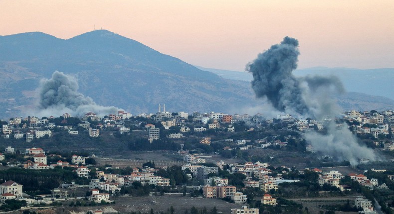 The IDF said it carried out localized and targeted ground raids against Hezbollah target in southern Lebanon on Tuesday.RABIH DAHER/AFP via Getty Images