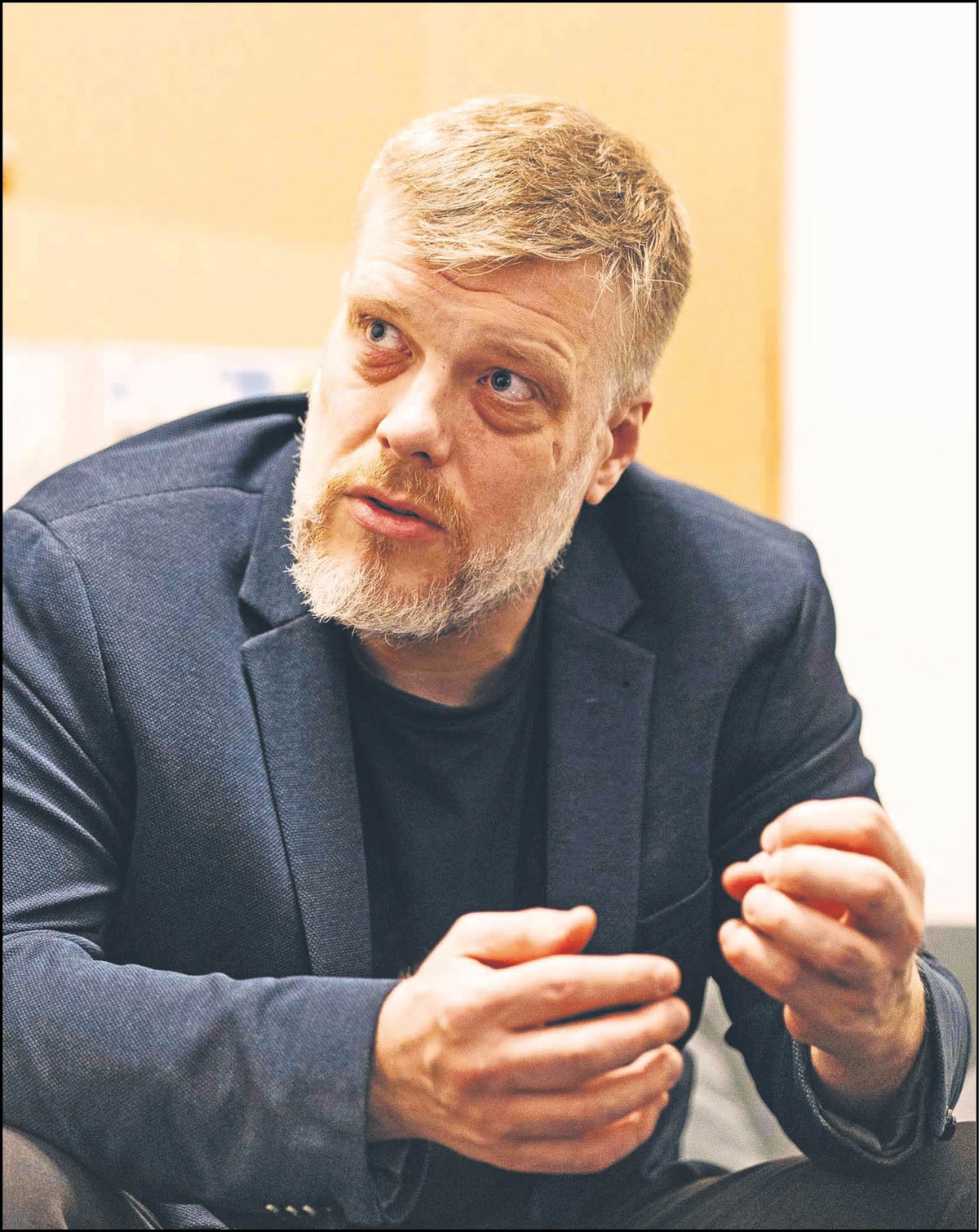 Adrian Zandberg, kandydat Partii Razem na prezydenta
