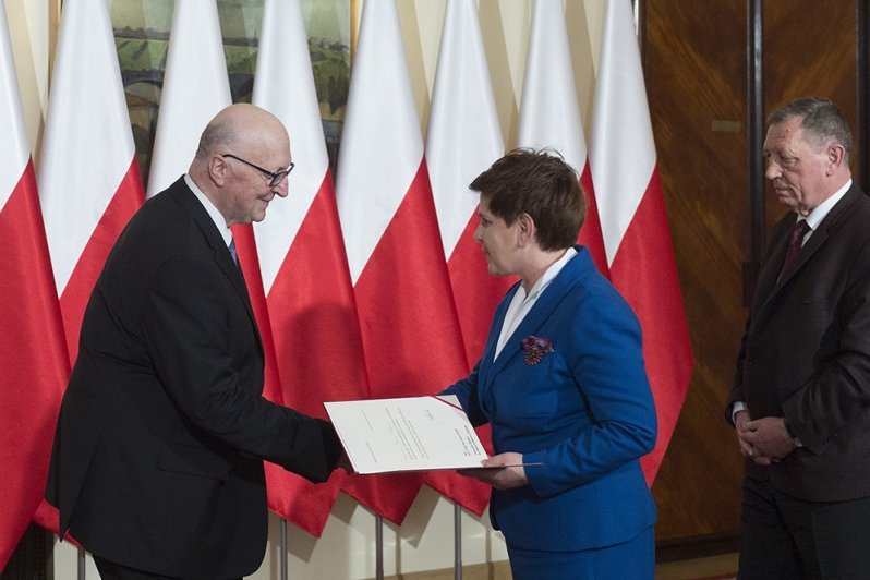 Beata Szydło nominuje prof. Janusza Sowę na przewodniczącego Rady Naukowej Leśnictwa