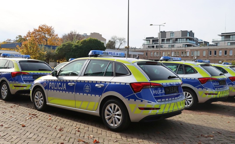 Skoda Superb i Skoda Scala to nowe radiowozy policji