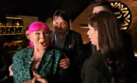 Zorica Brunclik i Miroljub Aranđelović Kemiš sa porodicom