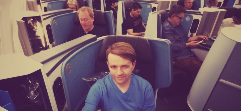 Testujemy klasę biznes KLM w locie z Krakowa do Szanghaju (przez Amsterdam)