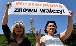 'Gdańsk broni Westerplatte'. Obywatele RP protestują przeciw 'fałszowaniu historii'