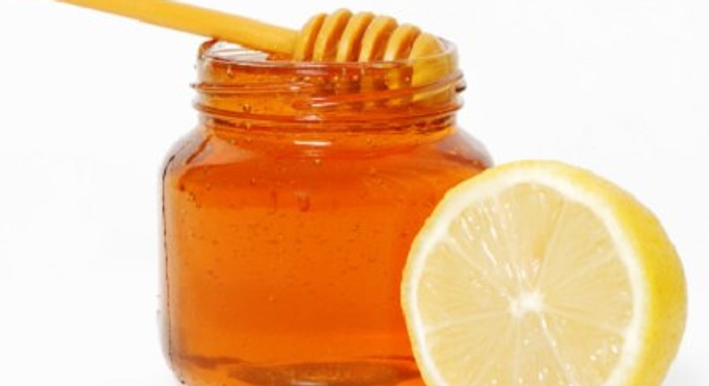 Lemon and honey work wonders on the skin