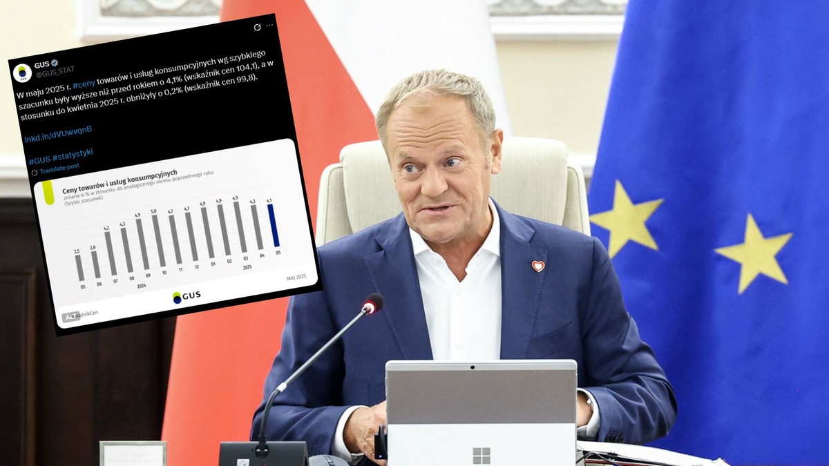 Donald Tusk komentuje najnowsze dane o inflacji. "Jedziemy dalej"