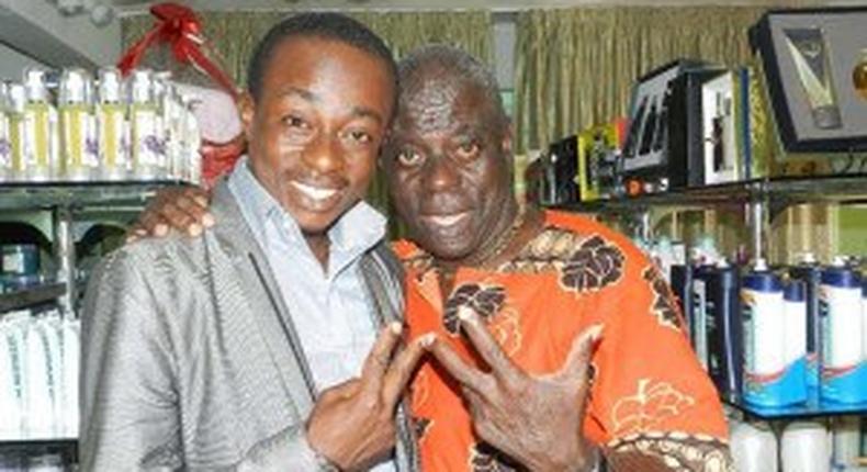 Nana Kodua with Fred Amugi