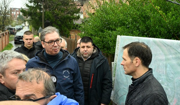 Vučić u obilasku gradilišta u okviru EXPO projekta