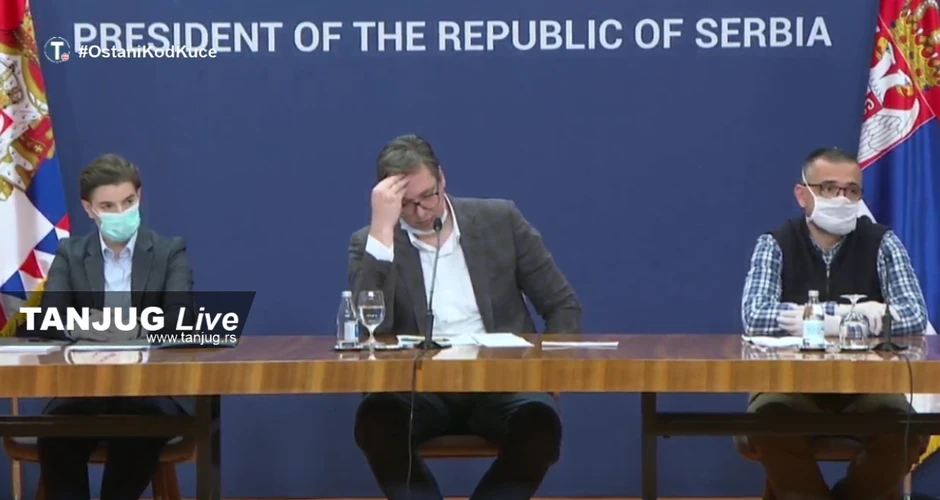 Vučić, obraćanje naciji, korona